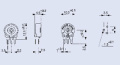 Piher Pt10 Trimmer Vertical - 50k-pt10-0 15w Potentiometer 2 5x10mm -piher- -